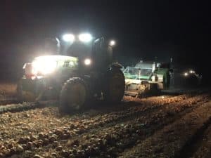 Onion Machine Harvest - Wind Roller