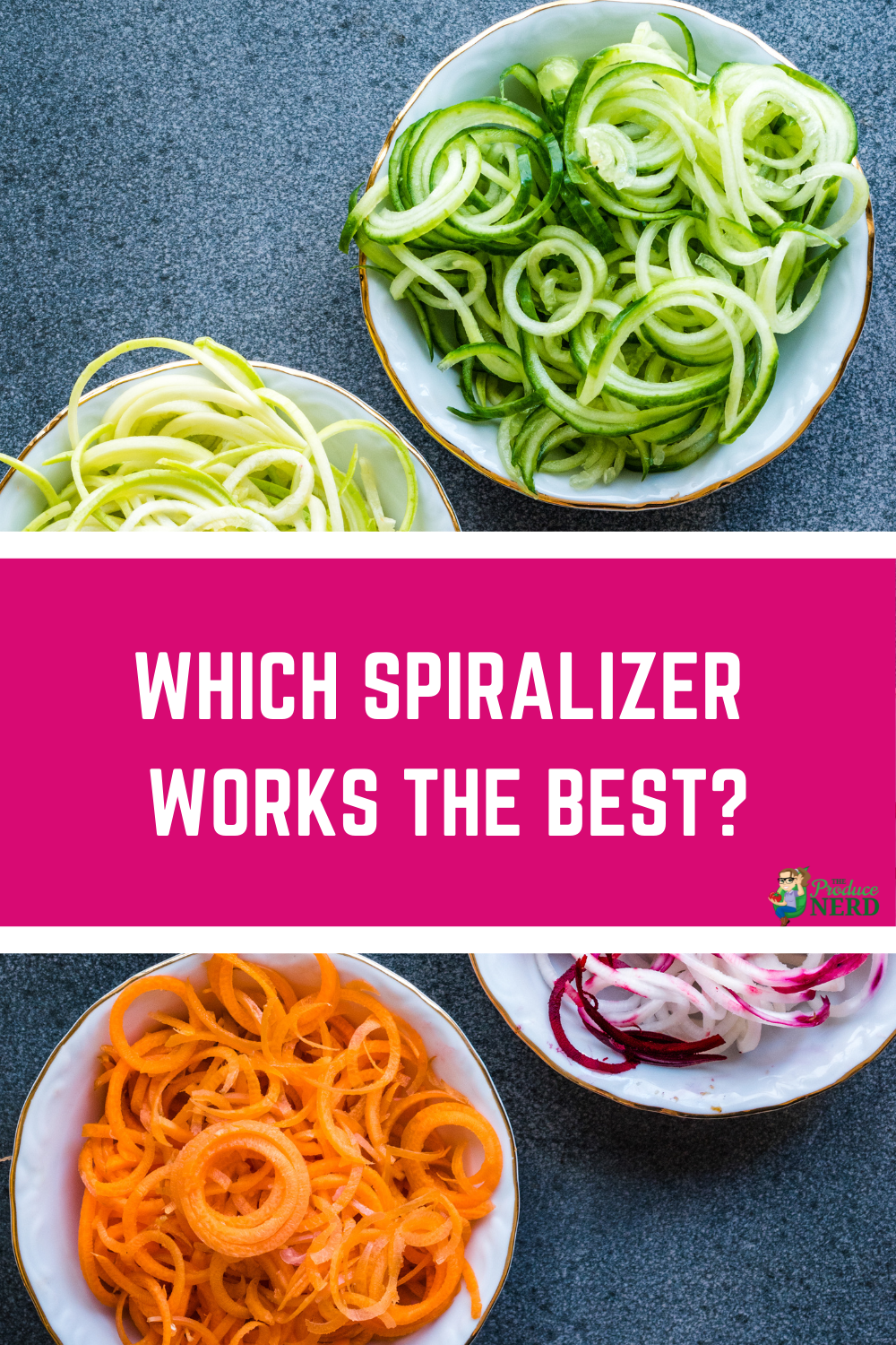 Read more about the article What is the Best Vegetable Spiralizer: OXO Good Grips vs. Spiralizer Ultimate vs. Veggie Bullet Electric