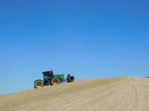 Corn Silage Production - Removing Air Pockets