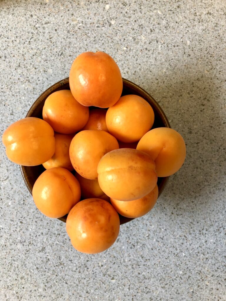 Apricot Fruit Bowl