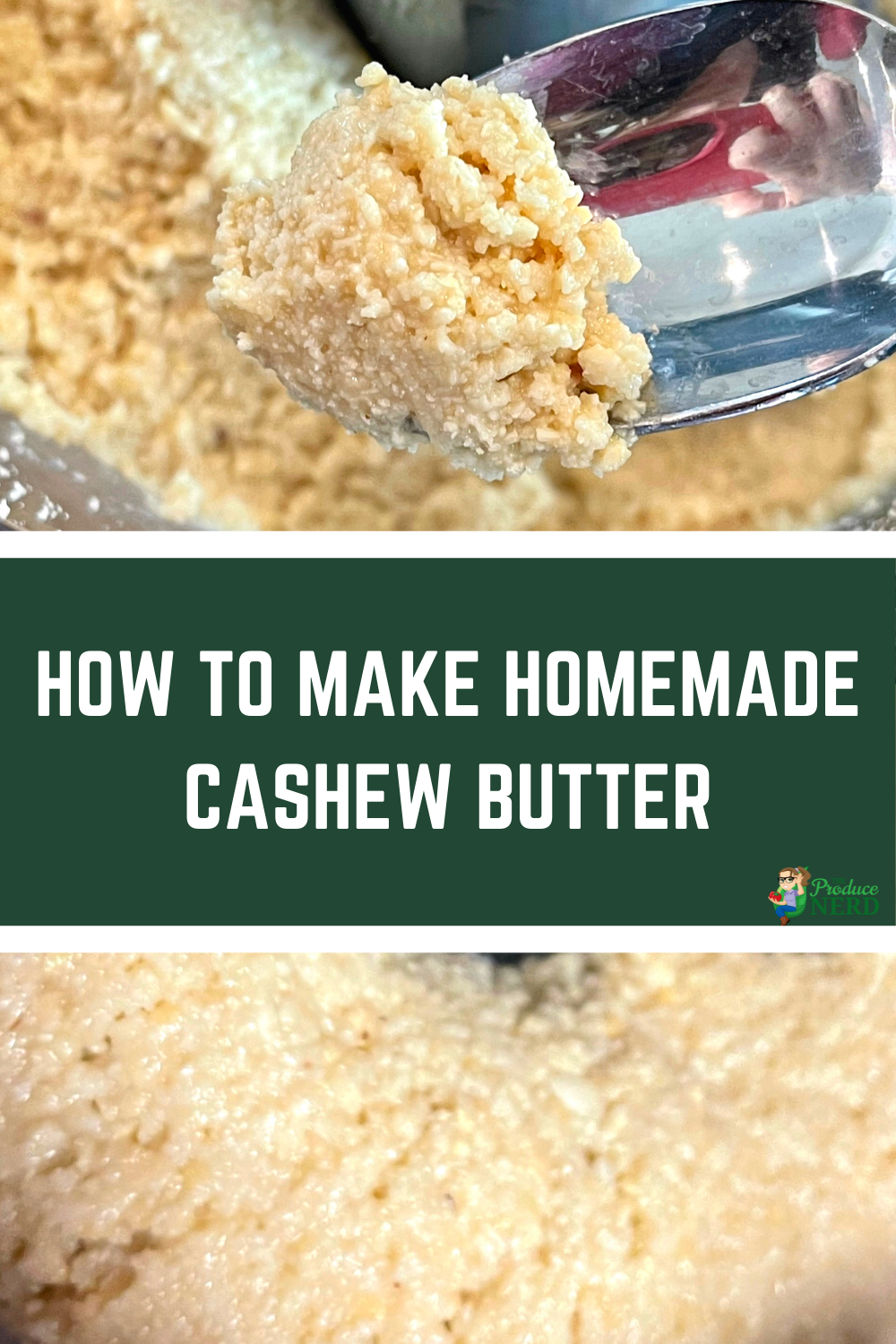 Read more about the article How to Make Homemade Cashew Butter!